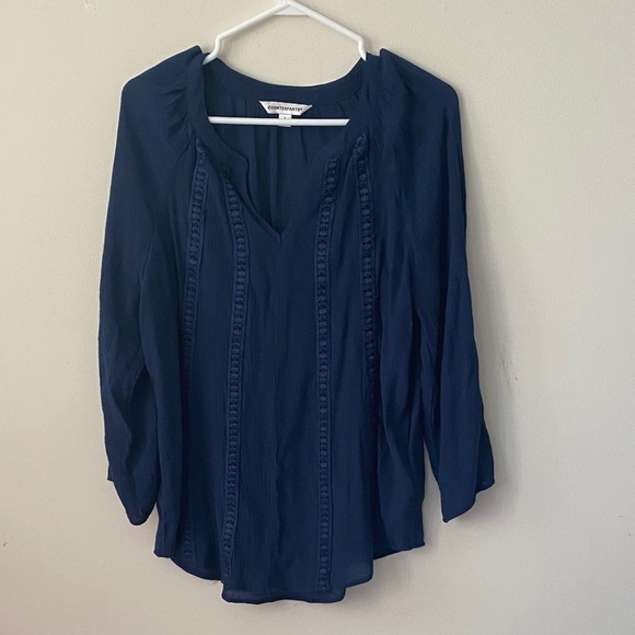 Counterparts Navy Blouse - Picture 1 of 5